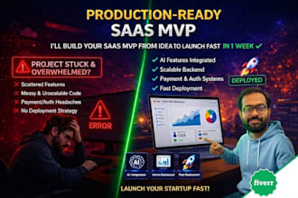 build a production ready saas mvp in 1 week