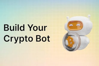 develop crypto trading bot, arbitrage bot, hft bot, trading bot, dex cex bot