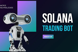 build solana token volume bot, market maker bot, arbitrage bot