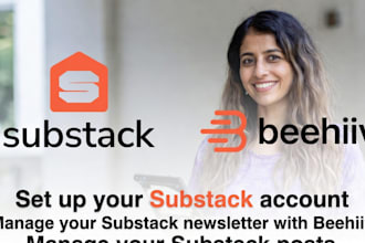 setup beehiiv newsletter template landing page design mailerlite email blog post