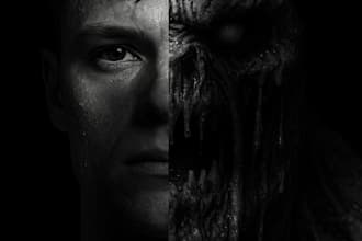 create a cinematic movie poster design