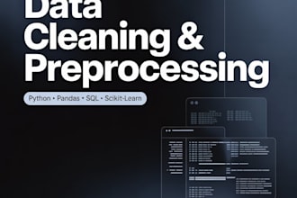 clean and preprocess your dataset using python and pandas