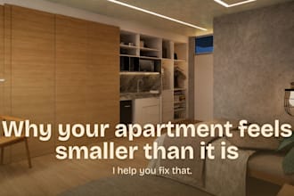 make your small apartment feel bigger and functional