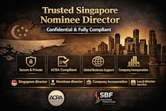 trusted singapore nominee director service, confidential and compliant