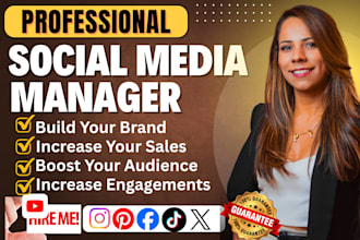 social media marketing manager social media content creator social media manager