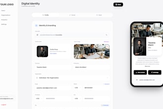 build your premium nfc digital business card saas platform