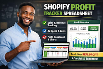 build a shopify dropshipping profit tracker to calculate real profit after ads