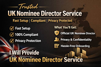 trusted UK nominee director service, fast and compliant