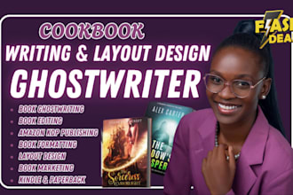 write quality cookbook recipe book, cookbook design, cookbook formatting, ebook