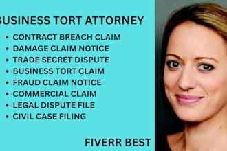 draft commercial complaints for fraud, trade secrets and business disputes