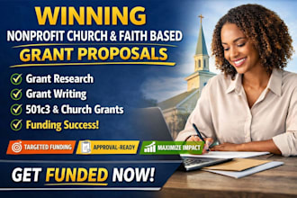 write winning nonprofit church and faith based grant proposals with research