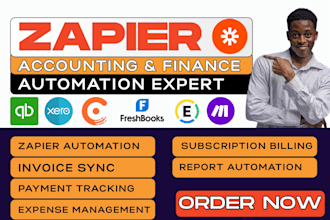setup quickbooks xero chargebee stripe freshbooks expensify zapier ai automation
