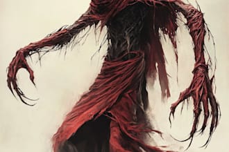 create a horror character