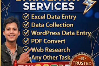 do professional data entry and data collection