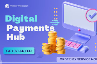 setup secure payment processor solution, payment gateway, no charge back payment