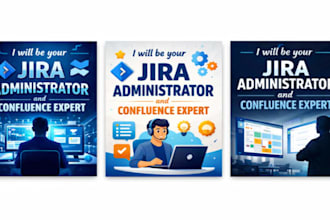 be your jira administrator, and confluence expert