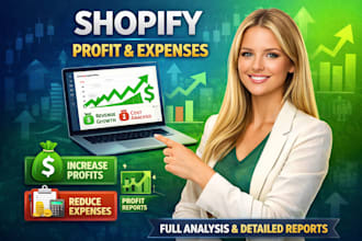 design a shopify financial tracker to monitor revenue expenses profit
