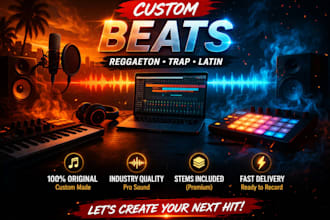 produce a custom reggaeton beat
