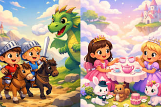 write a personalized magical bedtime story for your child