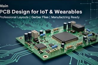 design compact mini pcb for iot wearable