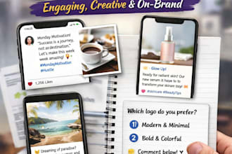 write engaging social media captions and hooks