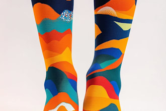 socks design unique socks design