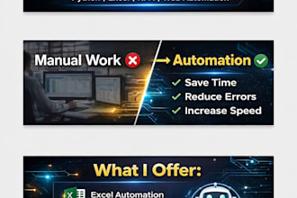automate repetitive tasks using python, excel, chrome and blue prism rpa