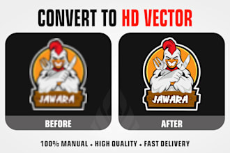 change blurry logo or image to HD quality