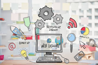 design the best webpage for you with uiux
