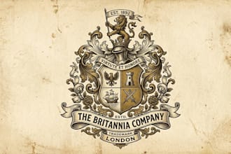 design a professional crest logo