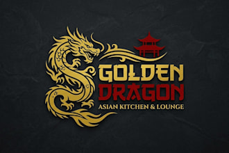 design a stylish and authentic asian restaurant logo