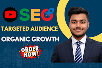 provide high quality youtube video SEO for video ranking