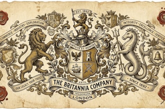 design a unique and premium crest logo