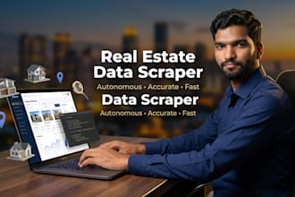 build a custom real estate scraper for zillow, realtor, under 24 hours
