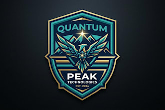 design a unique and professional badge logo