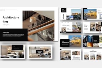 design real estate portfolio, poster, listing presentation architecture board
