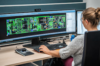 design custom schematics and pcb in altium designer or eagle