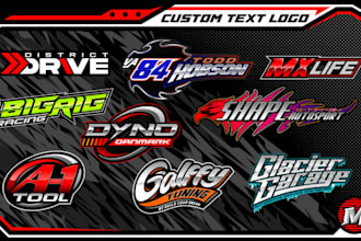 design an automotive, mechanic, or racing logo