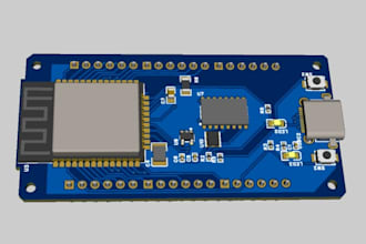 design custom pcb with schematic for iot