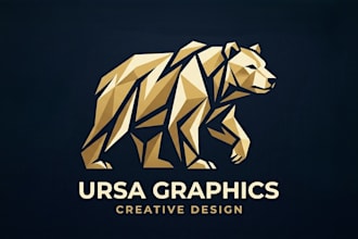 design a bold and memorable bear logo