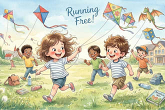create story book design for children