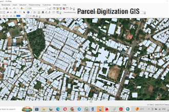 do gis digitization in arcgis, georeference map and create shapefile cad to gis