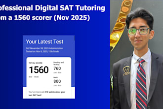 be your sat english tutor for reading and writing