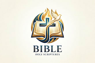 design a meaningful and professional bible logo