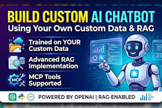 build a rag chatbot on your trained data