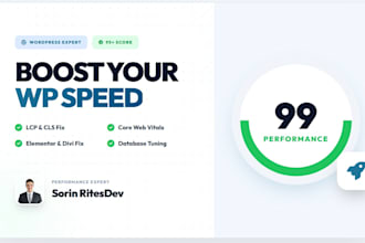 boost your wordpress speed and pass core web vitals