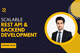 develop scalable nestjs rest API and backend