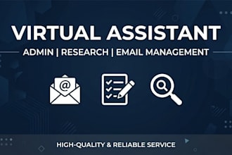 be your virtual assistant in admin