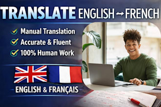 translate and localize canadian french and english content professionally