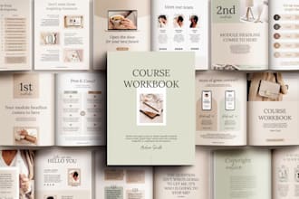 design a holistic wellness ebook, health guide or meditation workbook